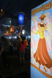 Affiche du festival Sinulog Cebu